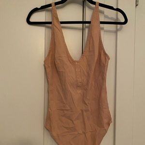 Brand New Free People Rose Bodysuit, M